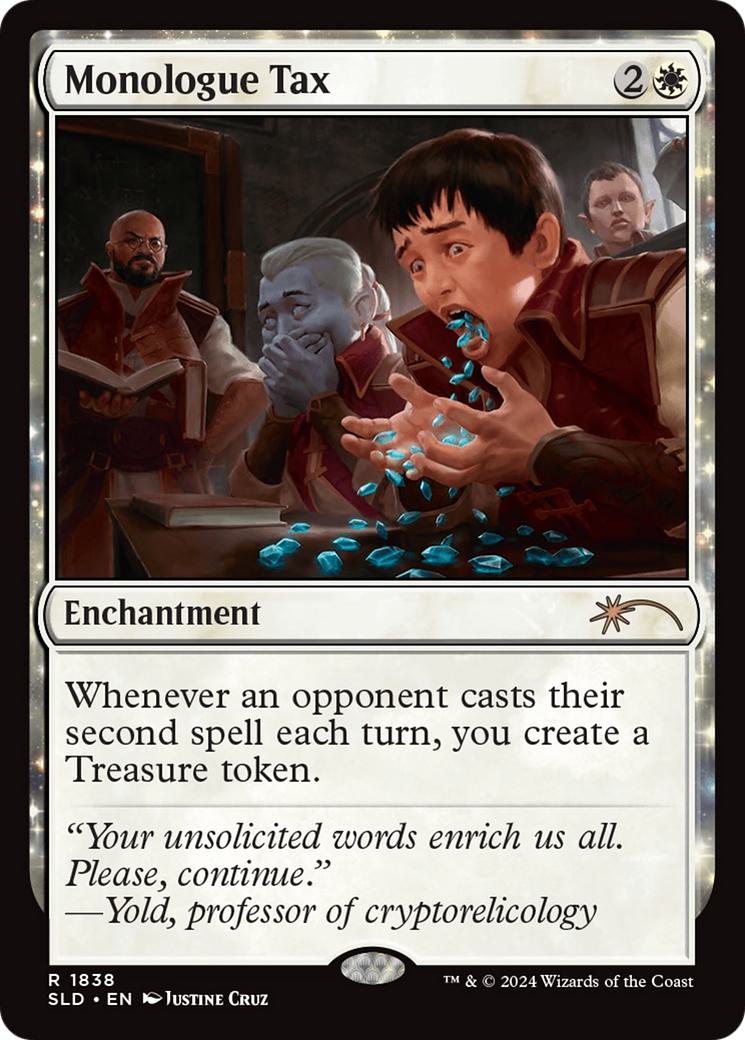 Monologue Tax [1838] [20 Ways to Win] [Secret Lair Drop] [Non-Foil]