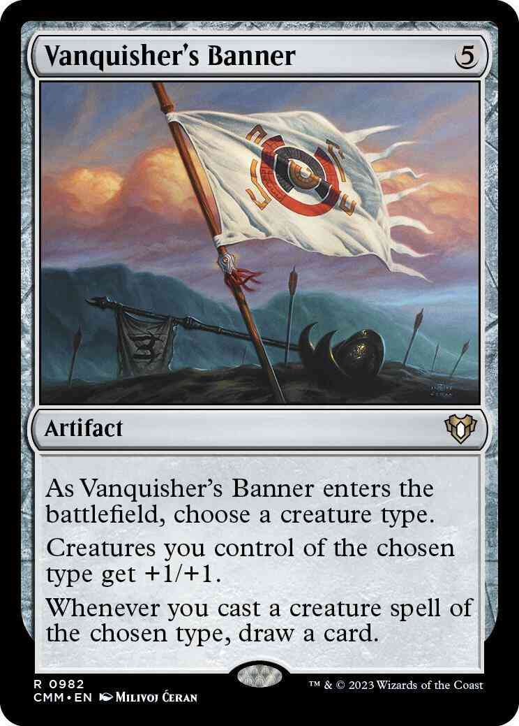 Vanquisher's Banner [982] [Commander Masters] [Non-Foil]