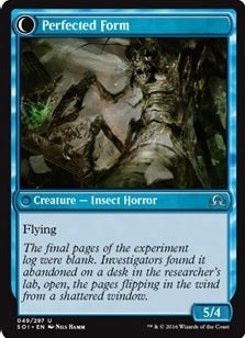 Aberrant Researcher // Perfected Form [49] [Shadows over Innistrad] [Non-Foil]