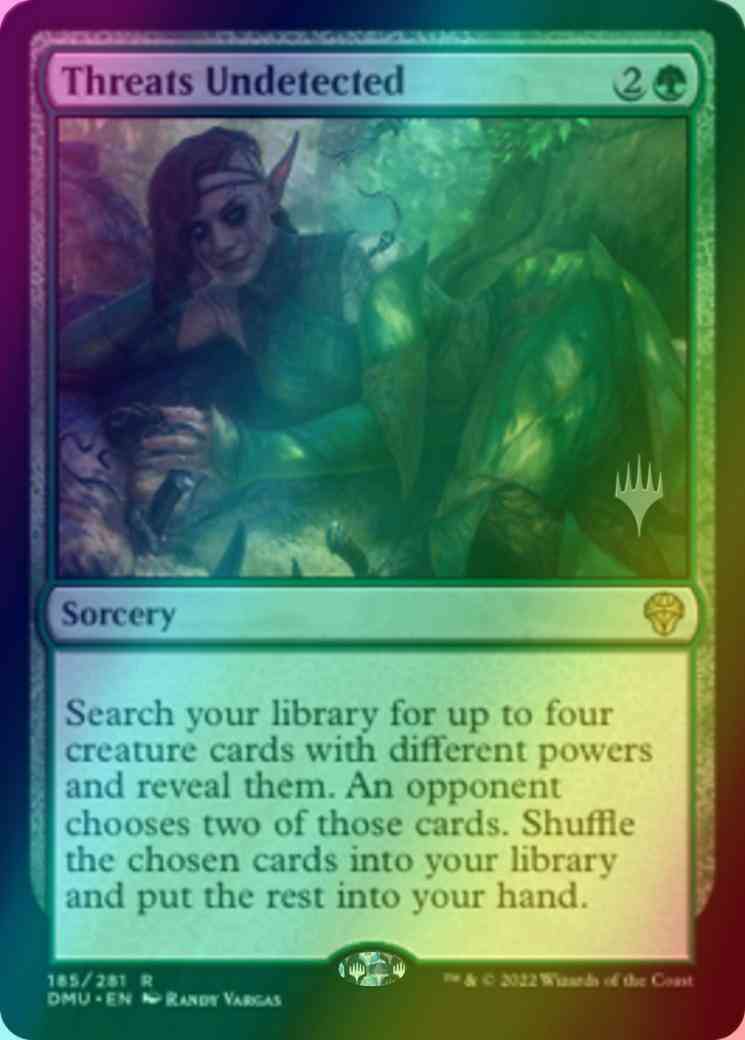 Threats Undetected [185p] [Promo Pack] [Dominaria United: Promos] [Foil]