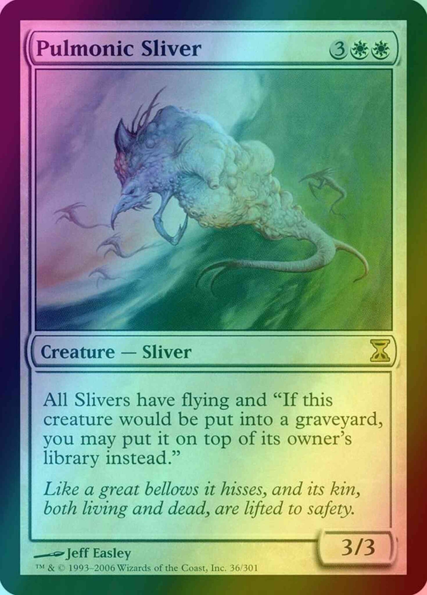Pulmonic Sliver [36] [Time Spiral] [Foil]