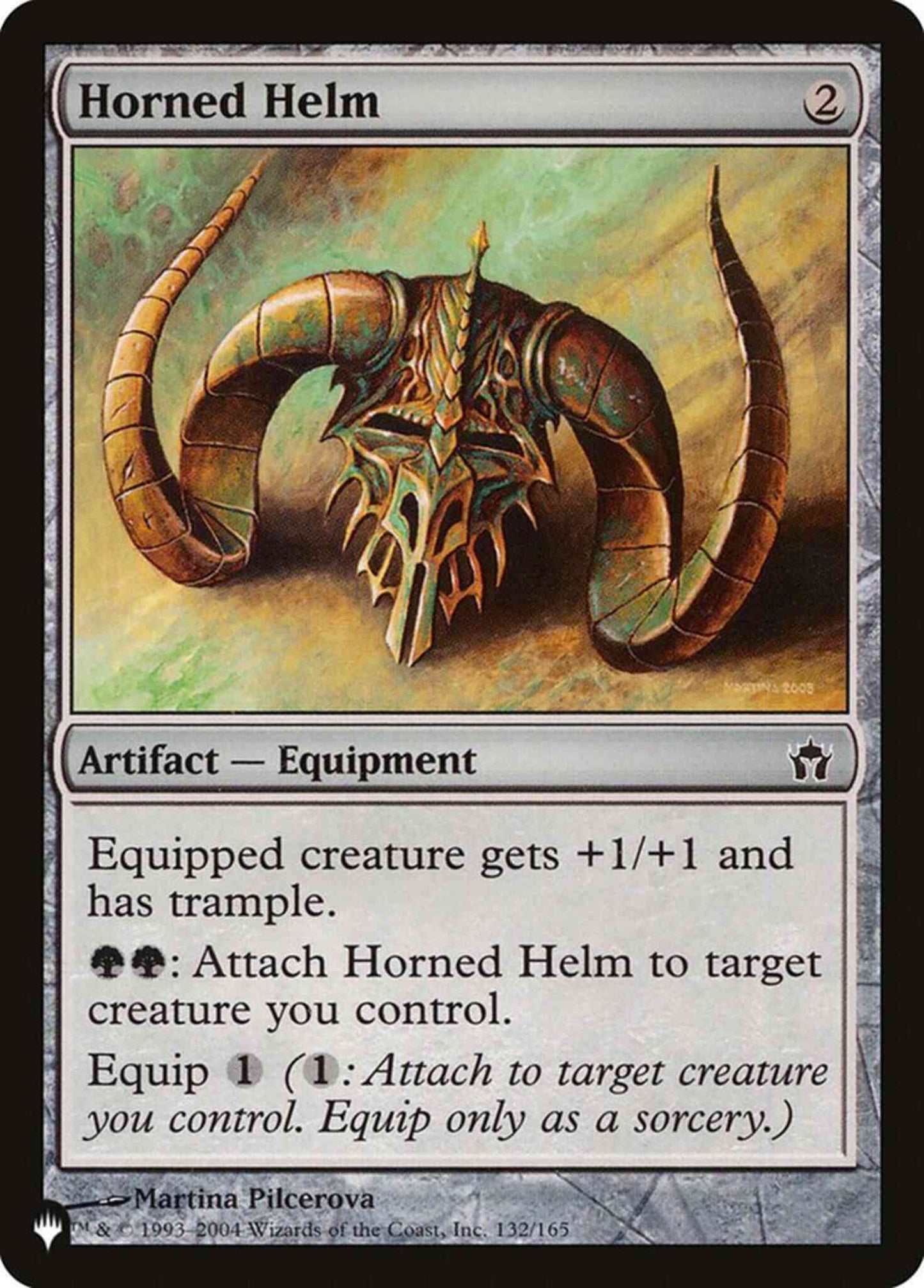 Horned Helm [5DN-132] [The List] [Non-Foil]