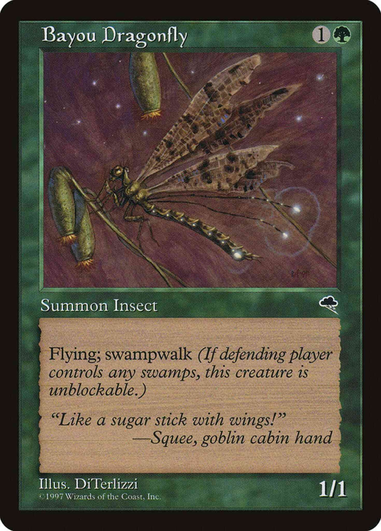 Bayou Dragonfly [215] [Tempest] [Non-Foil]