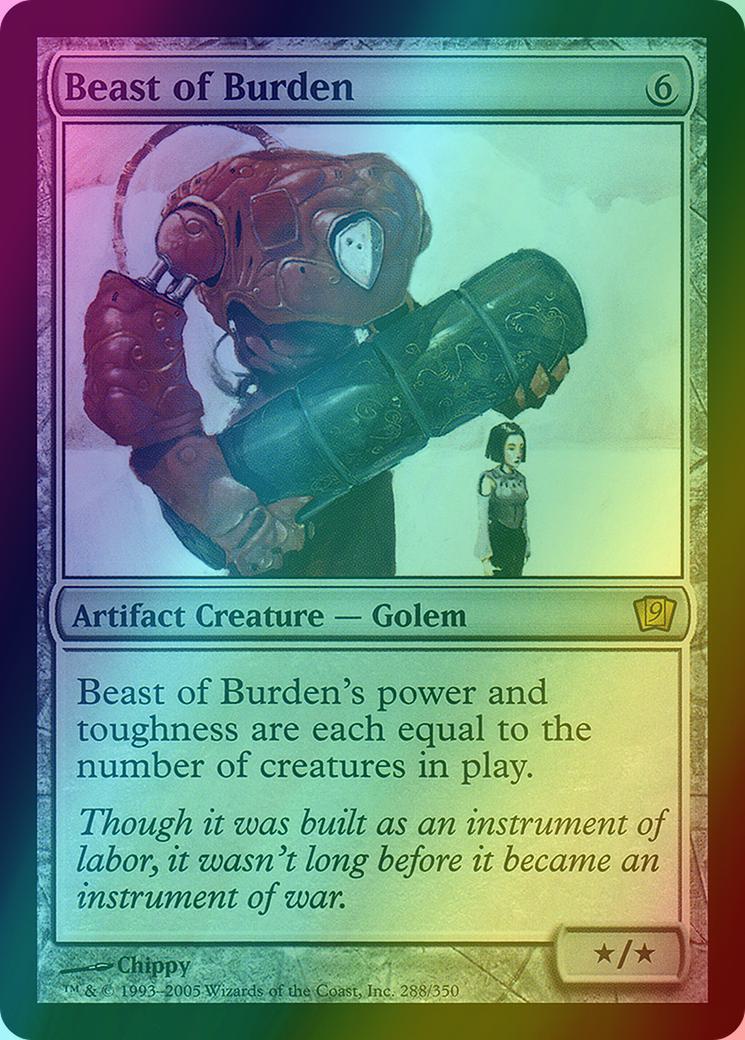 Beast of Burden [288x] [Ninth Edition] [Foil]