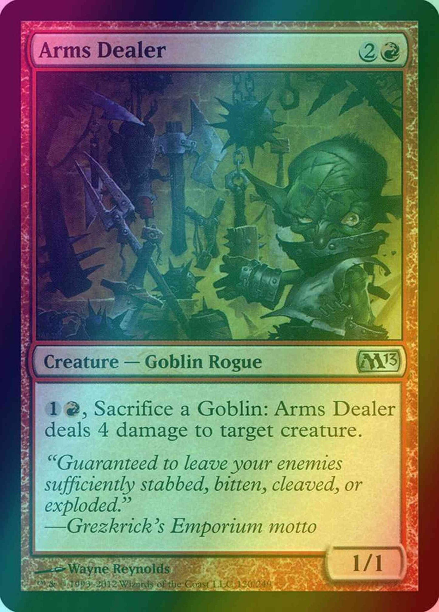Arms Dealer [120] [Magic 2013] [Foil]