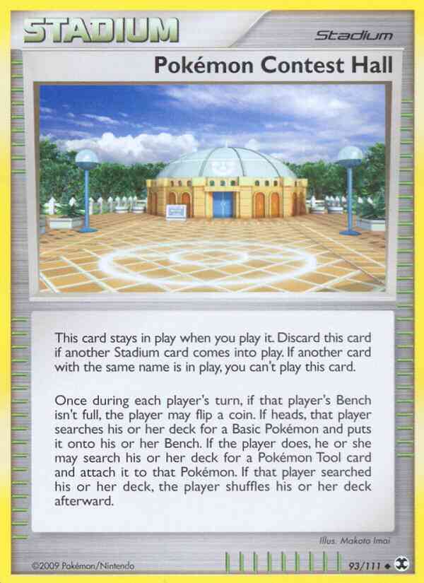 Pokémon Contest Hall - 93/111 - Uncommon [pl2-93] [Non-Holo]