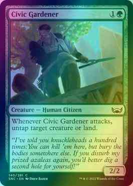 Civic Gardener [140] [Streets of New Capenna] [Foil]