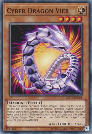 Cyber Dragon Vier - MP19-EN085 - Common - Unlimited
