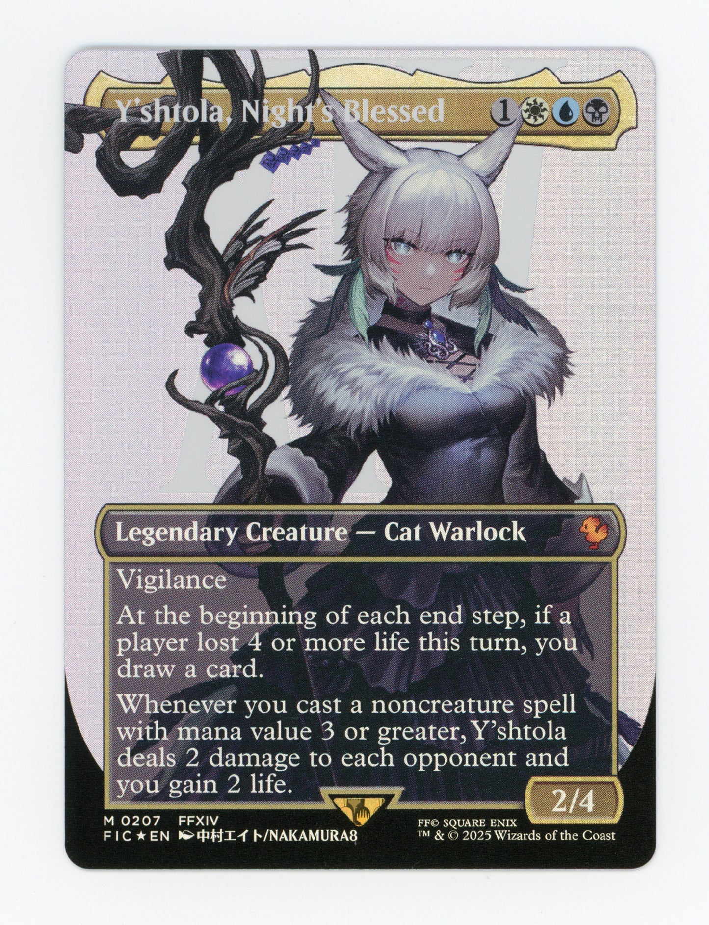 Y'shtola, Night's Blessed — Borderless|Character|Foil — ID 18933