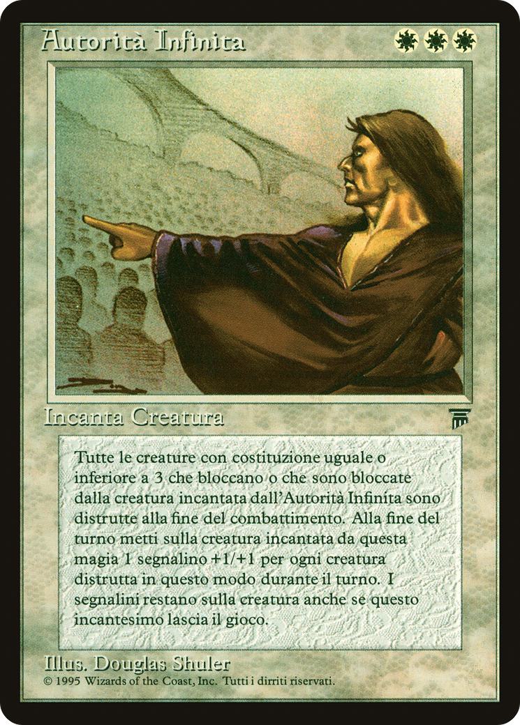 Infinite Authority - Italian [22] [Legends: Italian] [Non-Foil]
