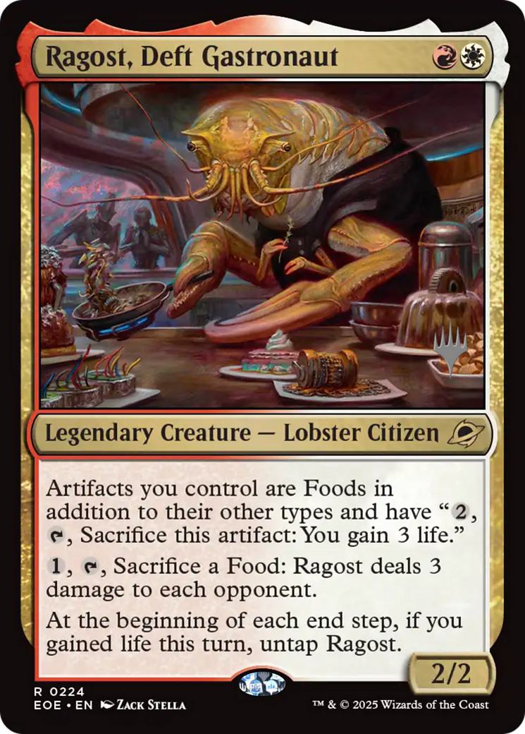 Ragost, Deft Gastronaut [224p] [Promo Pack] [Edge of Eternities: Promos] [Non-Foil]