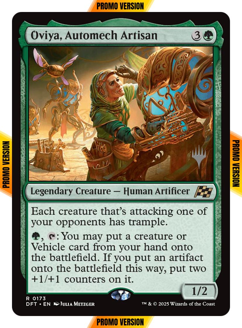Oviya, Automech Artisan [173p] [Promo Pack] [Aetherdrift: Promos] [Non-Foil]
