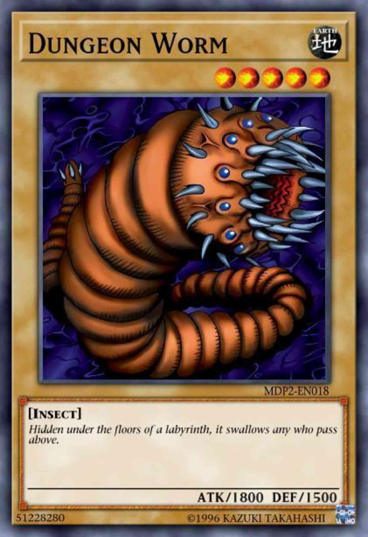 Dungeon Worm - MDP2-EN018 - Common - Limited