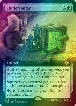 Chitterspitter [460] [Extended Art] [Modern Horizons 2] [Foil]