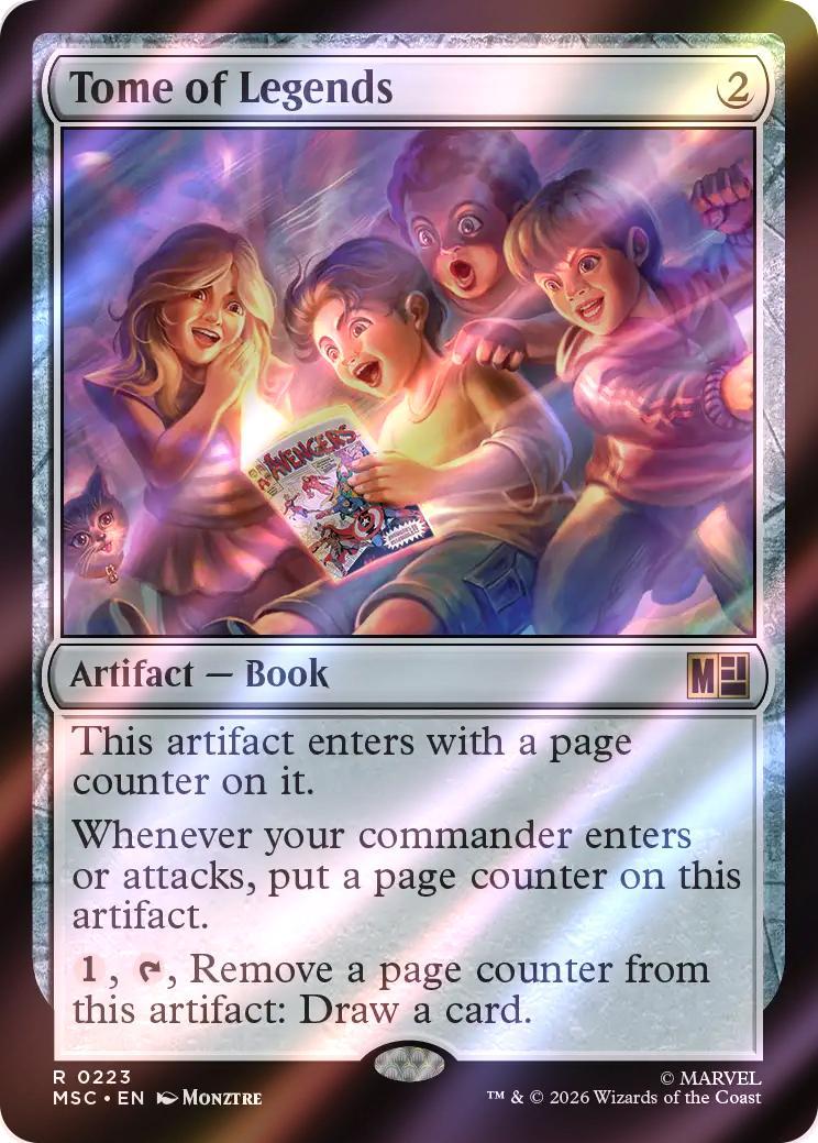 Tome of Legends [223] [Marvel Super Heroes: Commander] [Surge Foil]