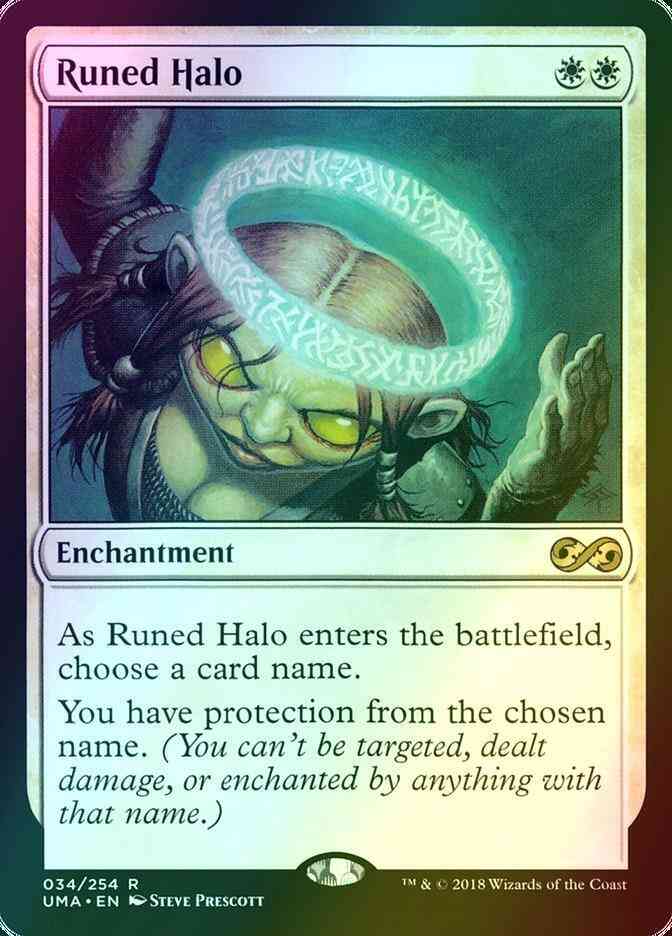 Runed Halo [34] [Ultimate Masters] [Foil]