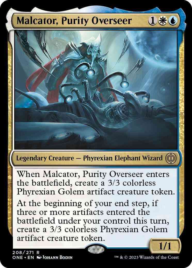 Malcator, Purity Overseer [208] [Phyrexia: All Will Be One] [Non-Foil]