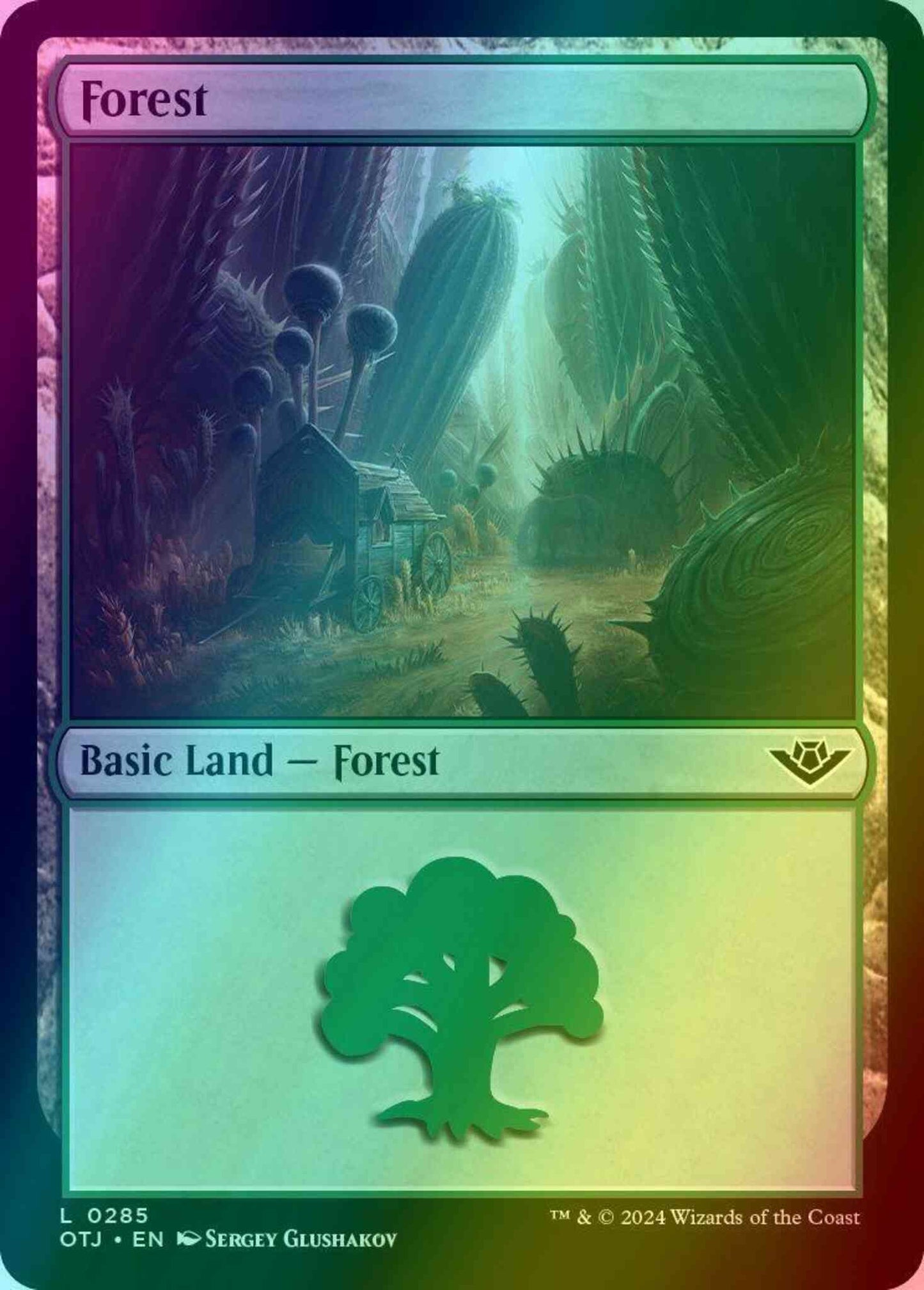 Forest [285] [Outlaws of Thunder Junction] [Foil]
