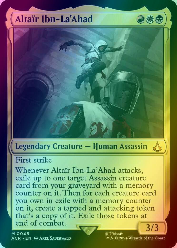 Altaïr Ibn-La'Ahad [45] [Assassin's Creed] [Foil]