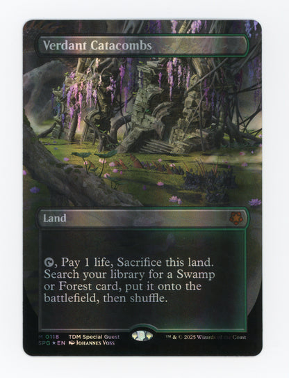 Verdant Catacombs — Borderless|Dragonscale Foil — ID 17634