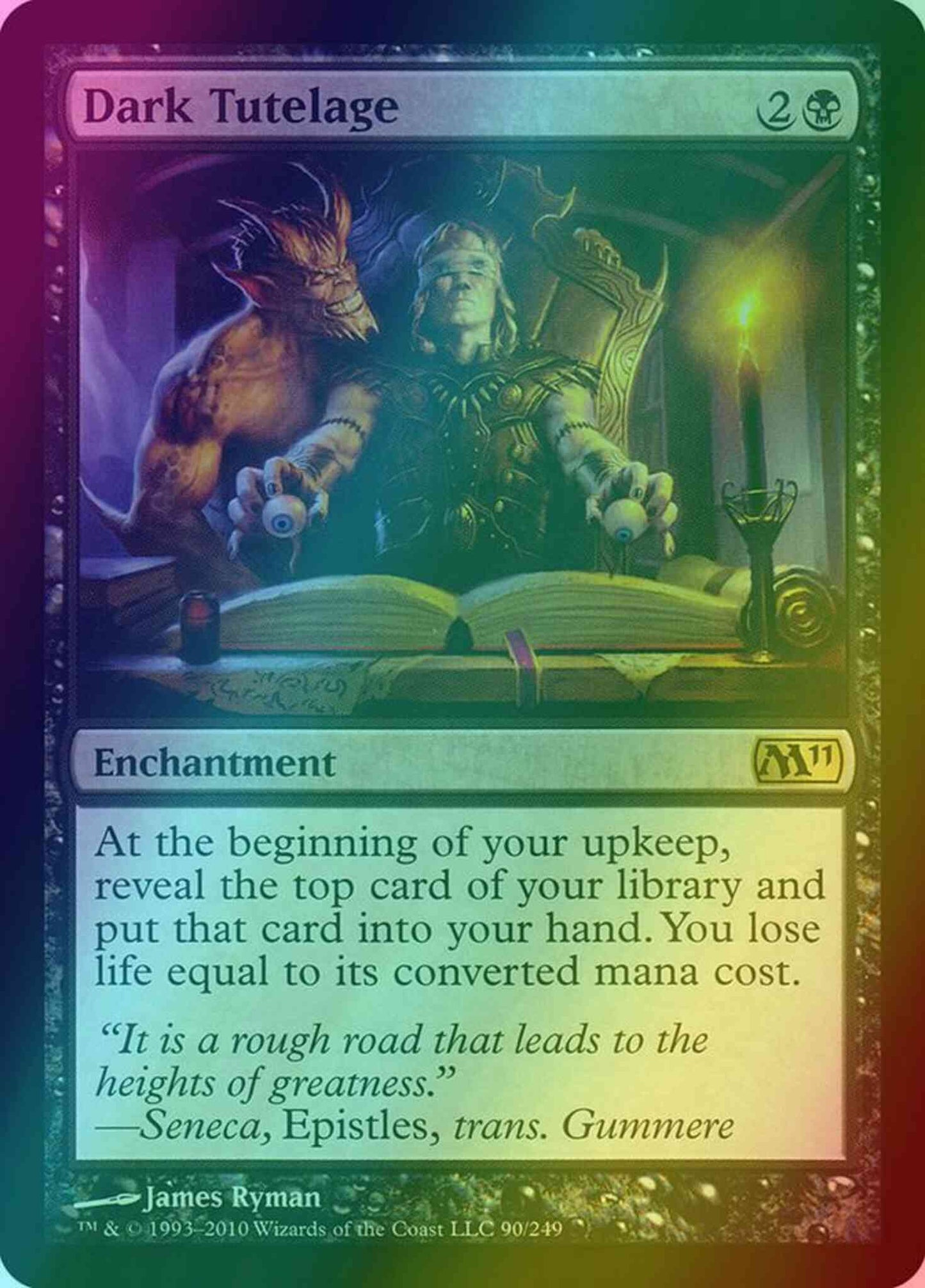 Dark Tutelage [90] [Magic 2011] [Foil]
