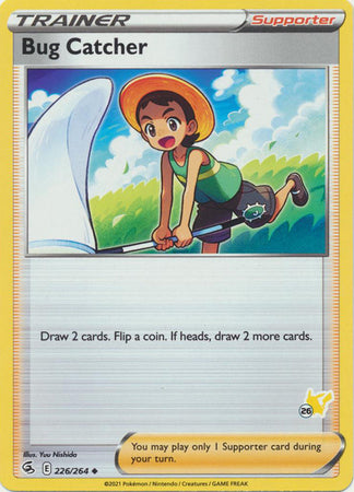 Bug Catcher - 226/264 - Uncommon - Pikachu Stamp [ba02-PIK26] [Non-Holo]