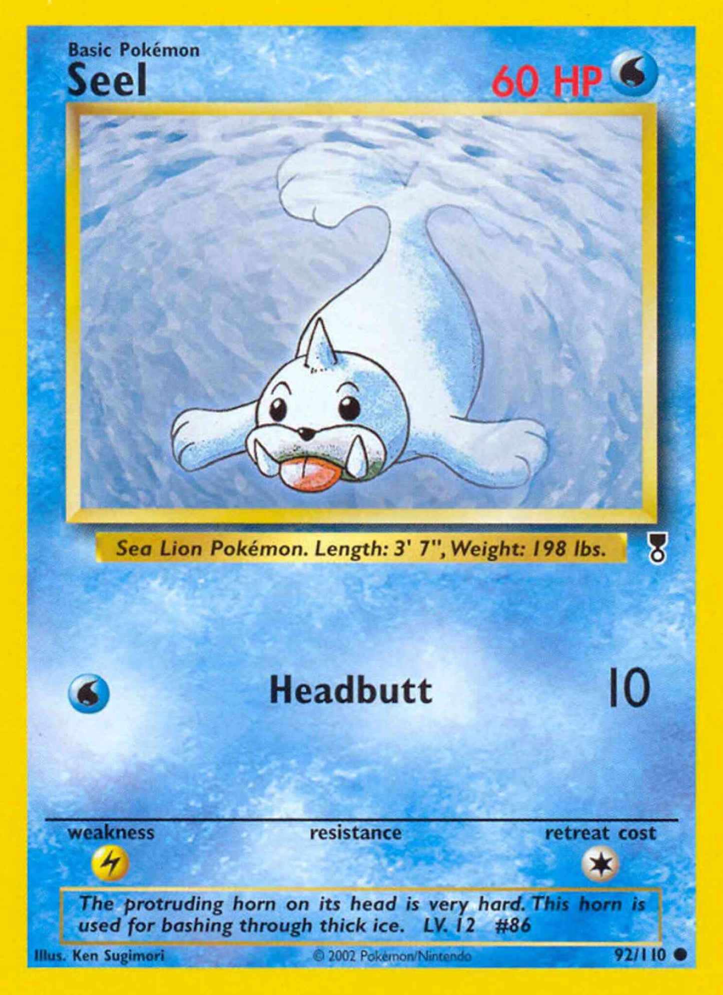 Seel - 92/110 - Common [base6-92] [Reverse Holo]