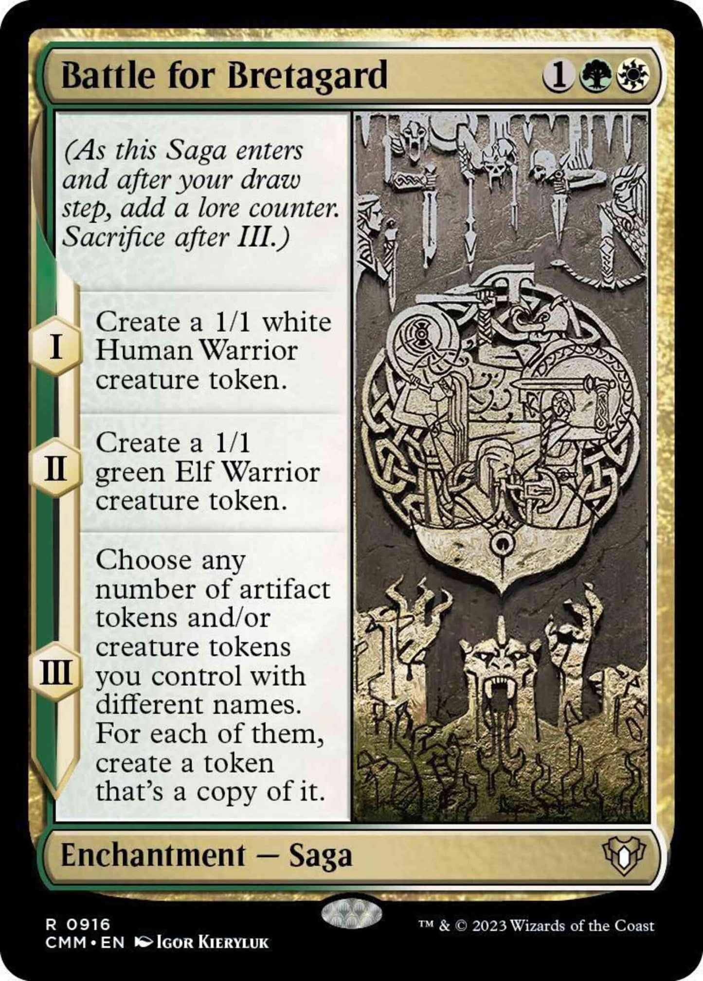 Battle for Bretagard [916] [Commander Masters] [Non-Foil]