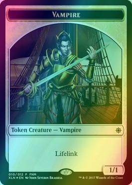 Treasure Token (10) // Vampire Token (10) [10] [Friday Night Magic 2017] [Foil]