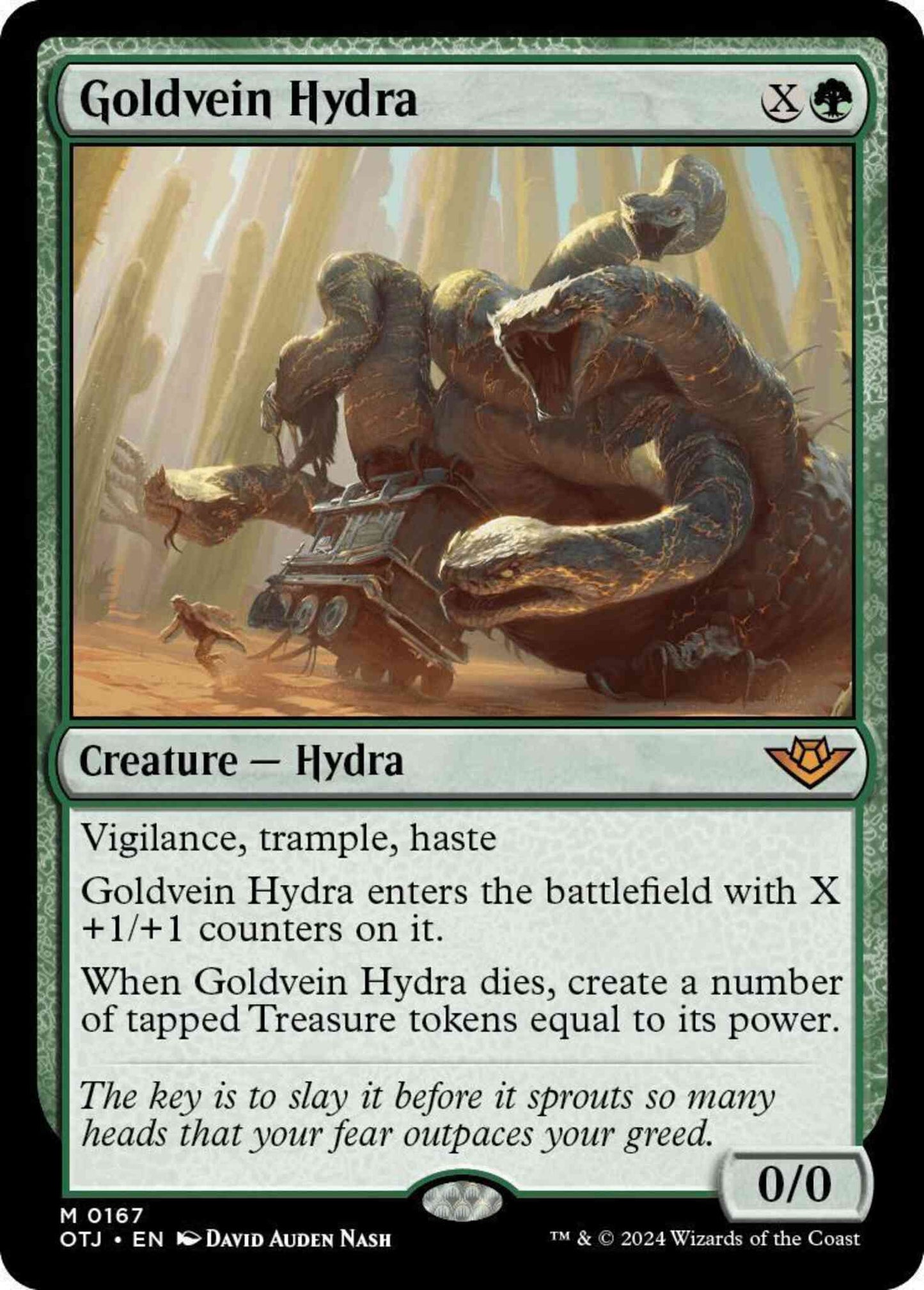 Goldvein Hydra [167] [Outlaws of Thunder Junction] [Non-Foil]