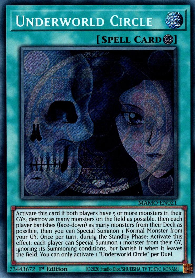 Underworld Circle - MAMO-EN021 - Secret Rare - 1st Edition
