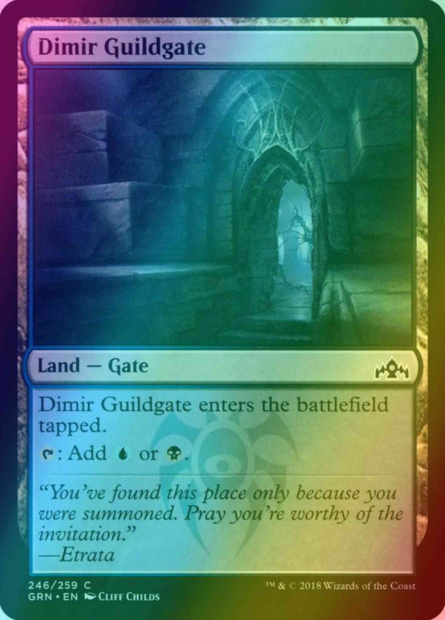 Dimir Guildgate [246] [Guilds of Ravnica] [Foil]