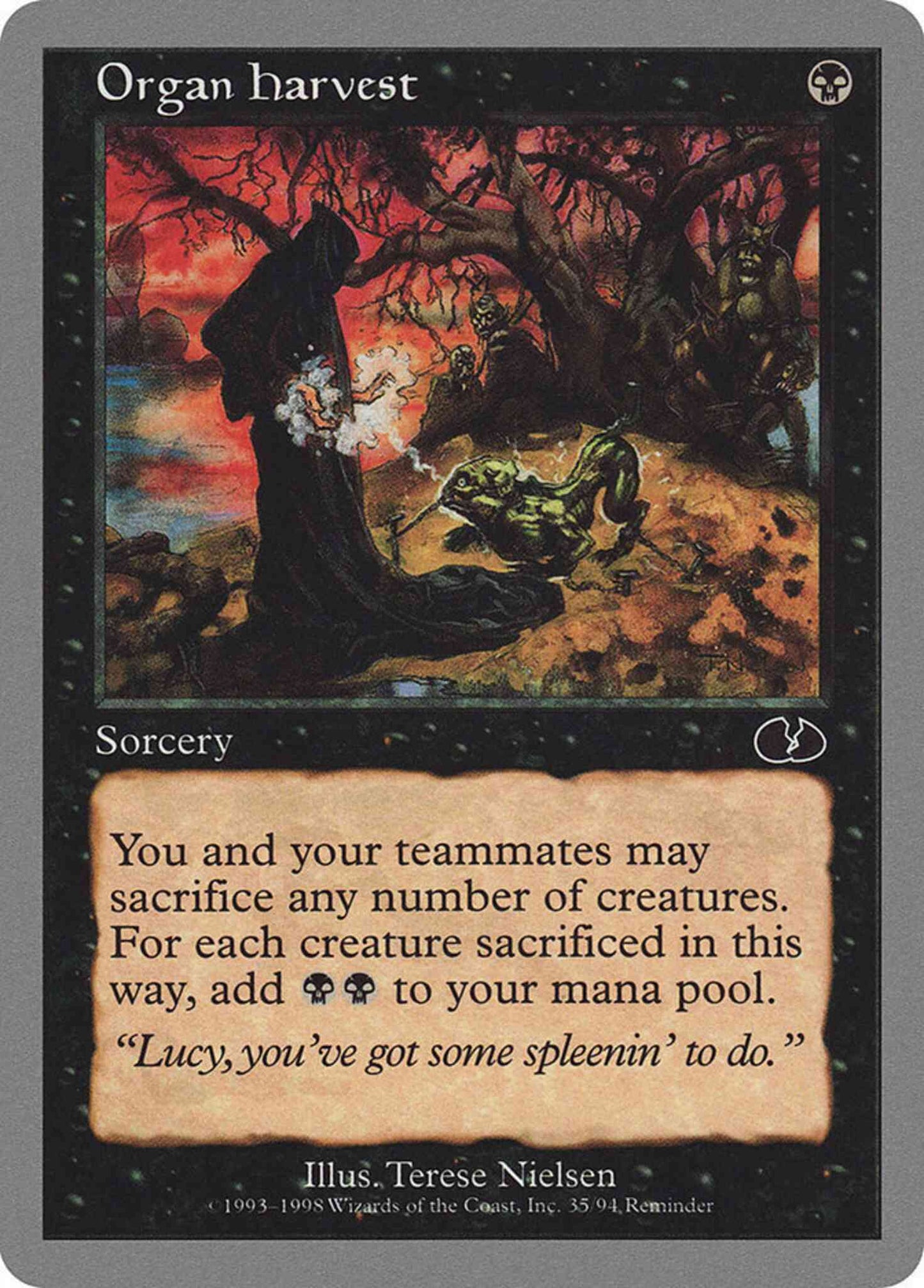 Organ Harvest [35] [Unglued] [Non-Foil]