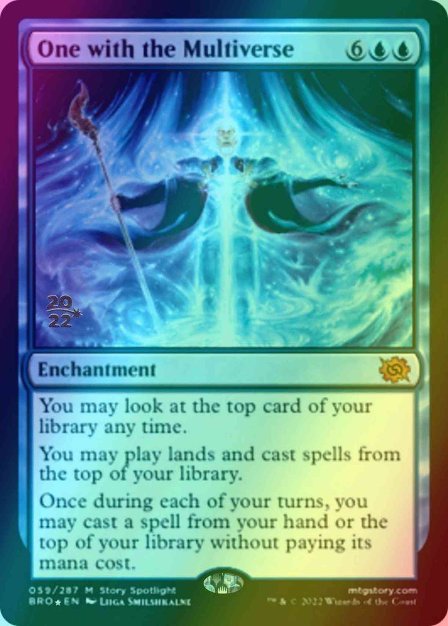 One with the Multiverse [59s] [Prerelease] [The Brothers' War: Promos] [Foil]