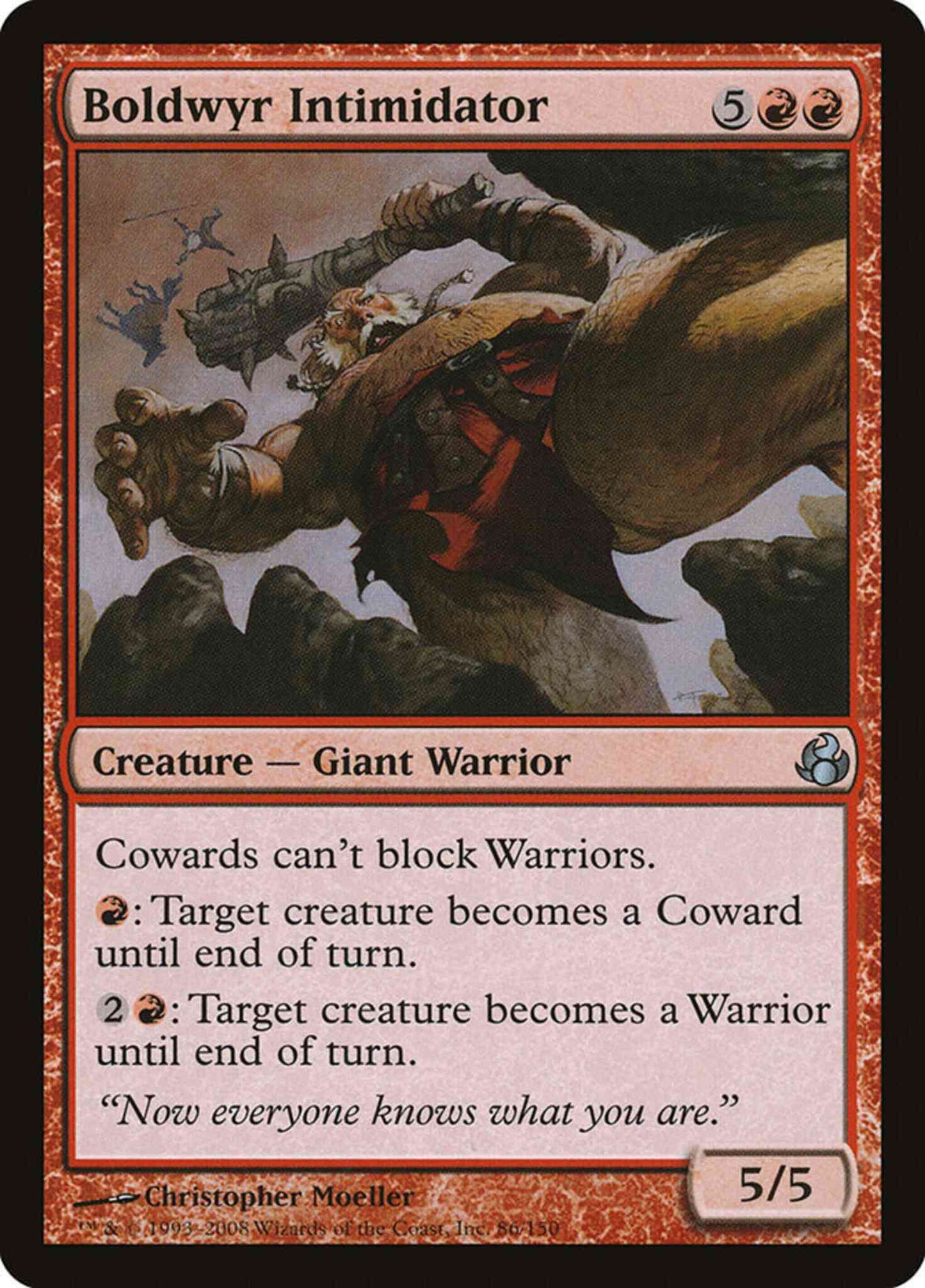 Boldwyr Intimidator [86] [Morningtide] [Non-Foil]