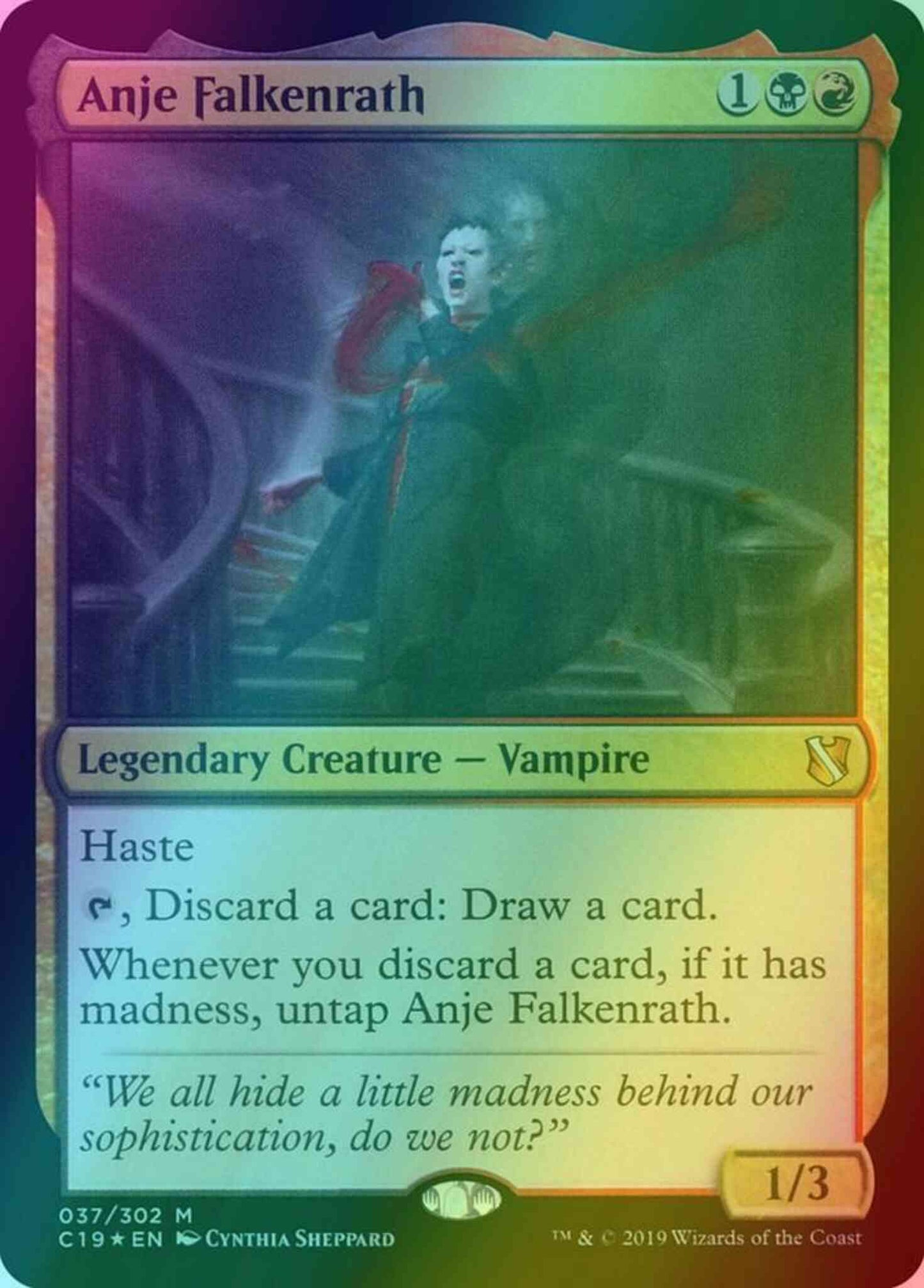 Anje Falkenrath [37] [Commander 2019] [Foil]