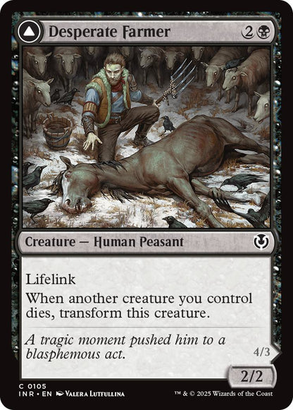Desperate Farmer // Depraved Harvester [105] [Innistrad Remastered] [Non-Foil]