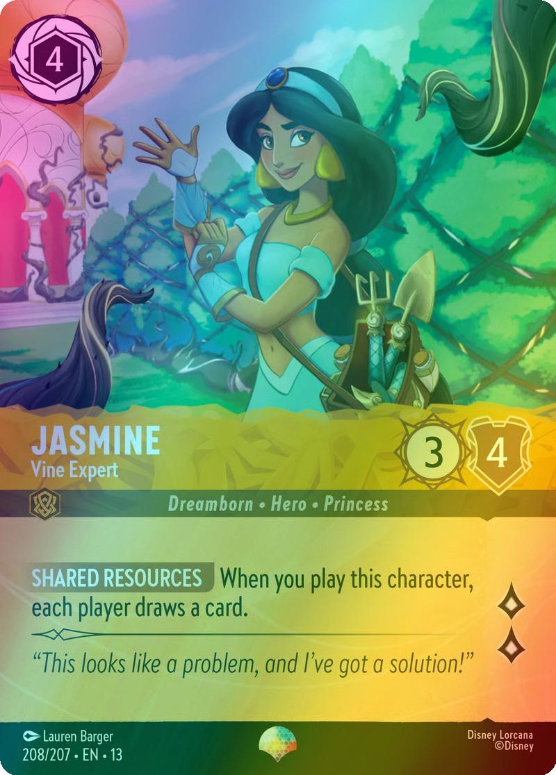 Jasmine - Vine Expert (Epic) - 208/204 [Attack of the Vine!] [Holofoil]