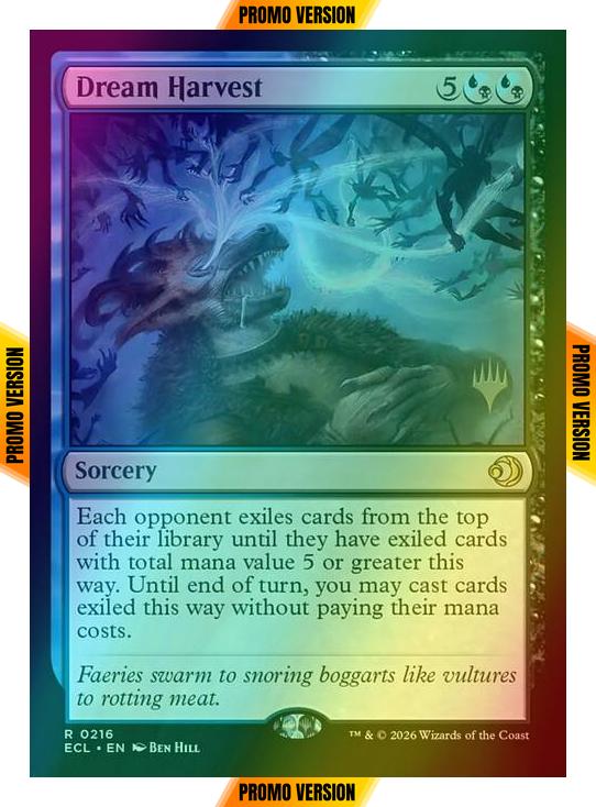 Dream Harvest [216p] [Promo Pack] [Lorwyn Eclipsed: Promos] [Foil]