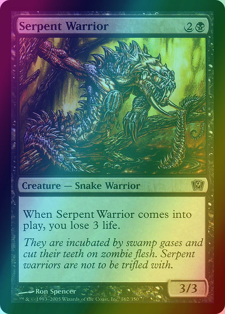 Serpent Warrior [162x] [Ninth Edition] [Foil]