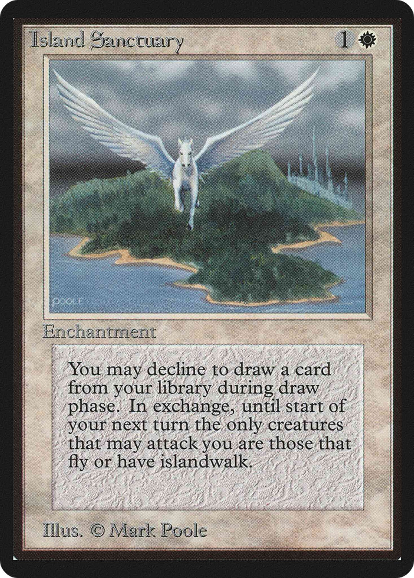 Island Sanctuary [26] [Limited Edition Beta] [Non-Foil]