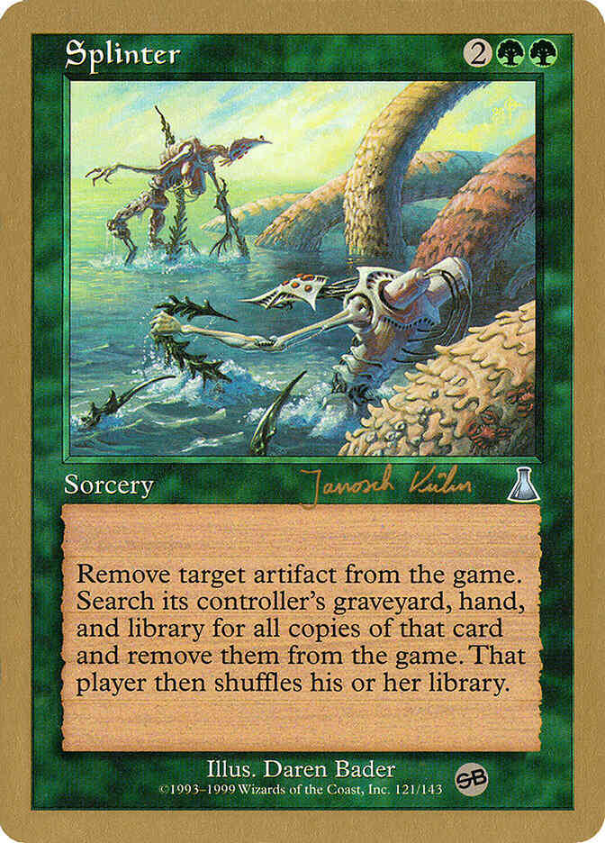 Splinter [jk121sb] [World Championship Decks 2000] [Non-Foil]