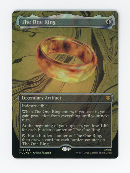 The One Ring — Borderless|Classic Artist|Surge Foil — ID 19831