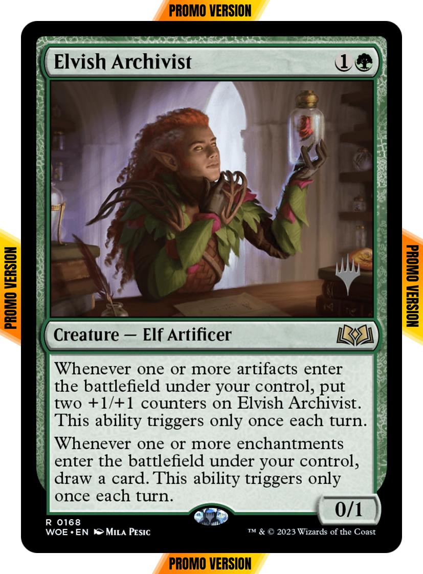 Elvish Archivist [168p] [Promo Pack] [Wilds of Eldraine: Promos] [Non-Foil]