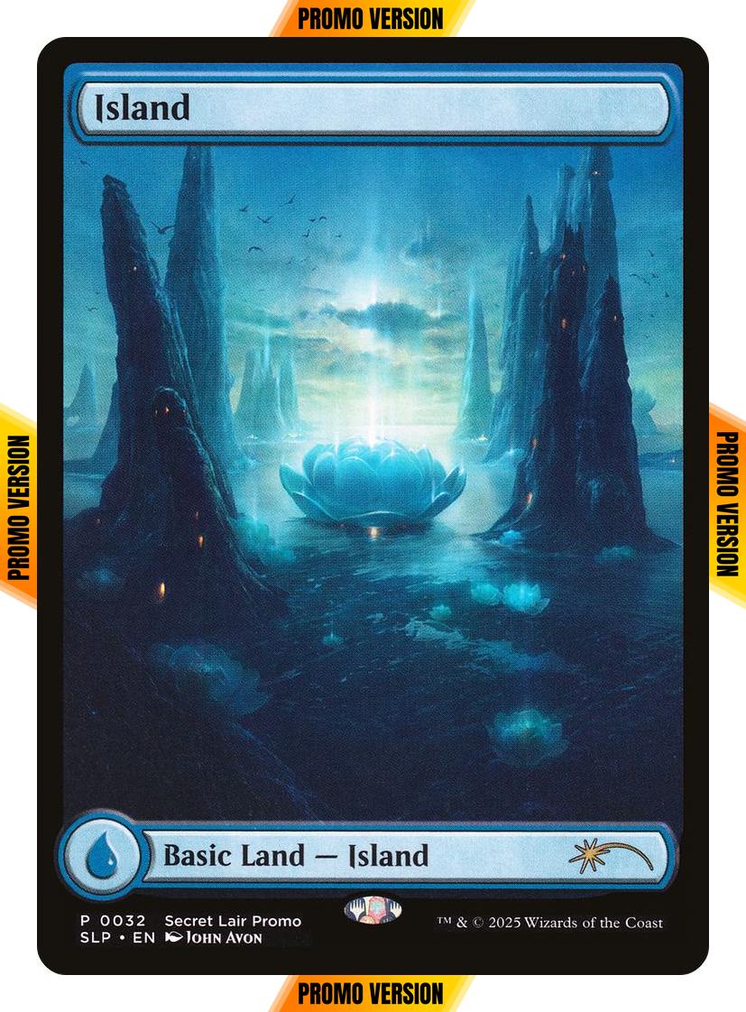 Island [0032] [Full Art] [Secret Lair Promo] [Non-Foil]