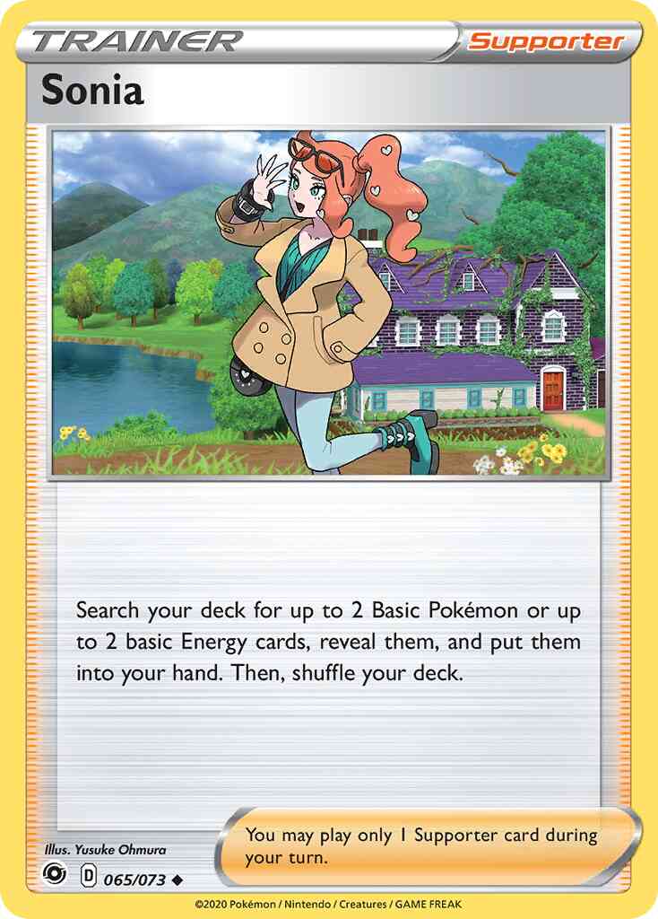 Sonia - 065/073 - Uncommon [swsh35-065] [Non-Holo]