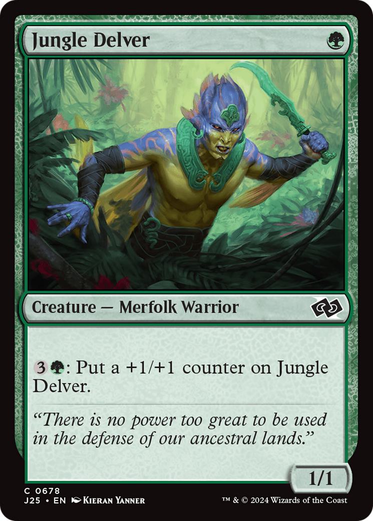 Jungle Delver [678] [Foundations: Jumpstart] [Non-Foil]