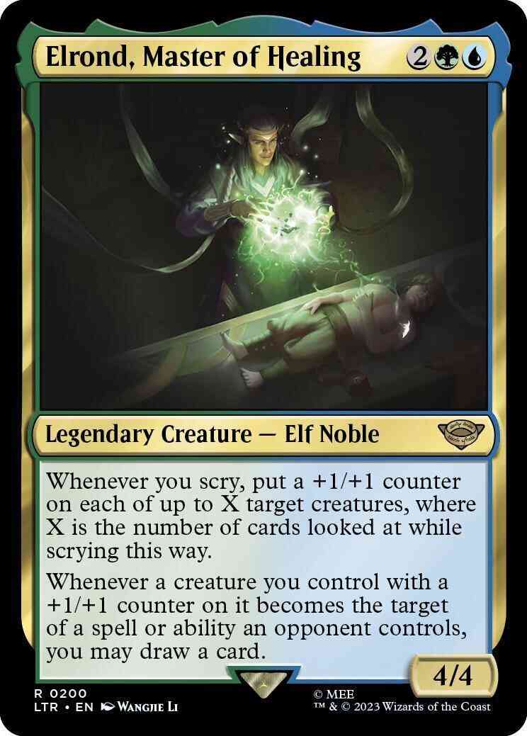 Elrond, Master of Healing [200] [The Lord of the Rings: Tales of Middle-earth] [Non-Foil]