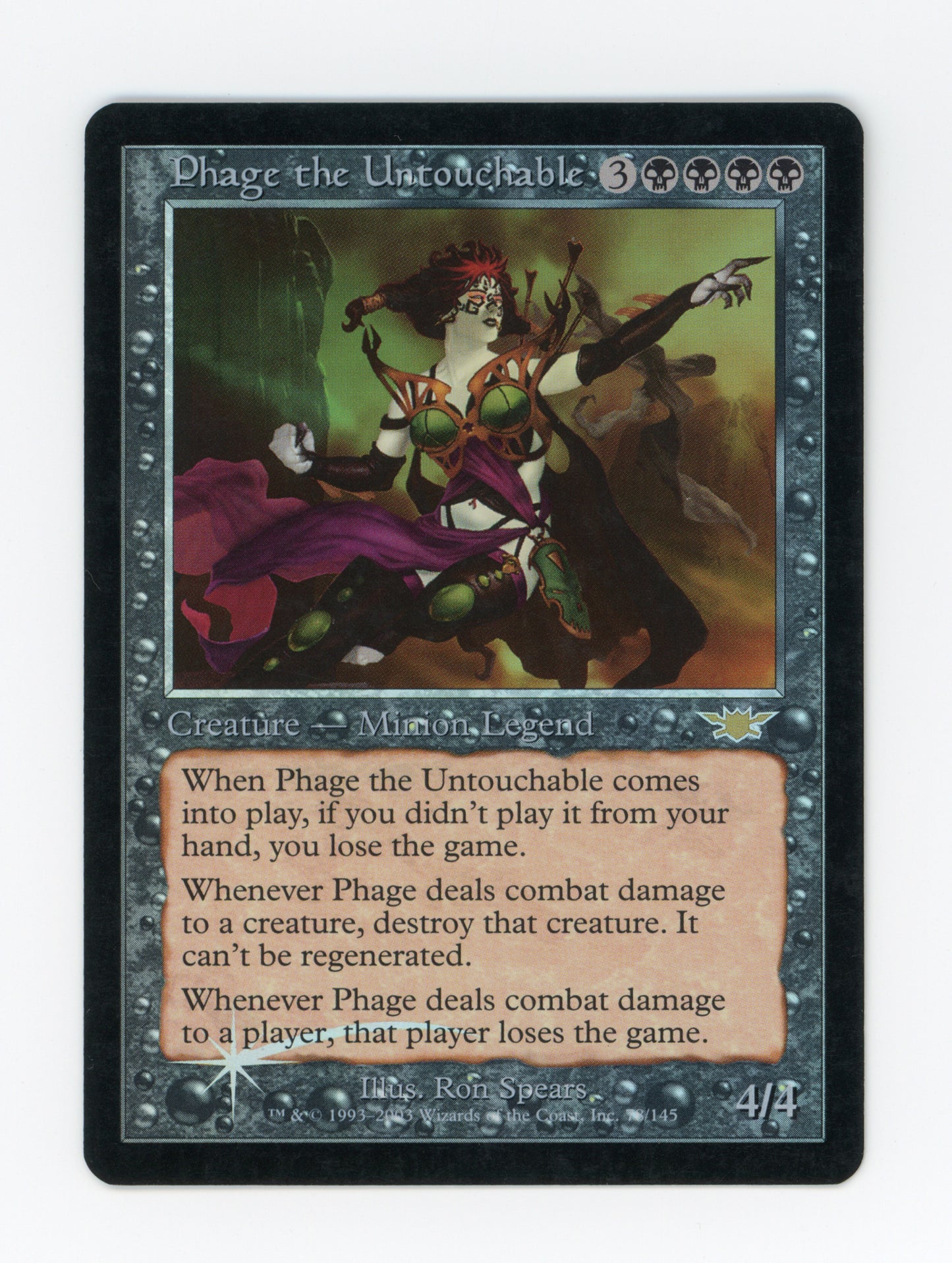 Phage the Untouchable — Foil — ID 19699