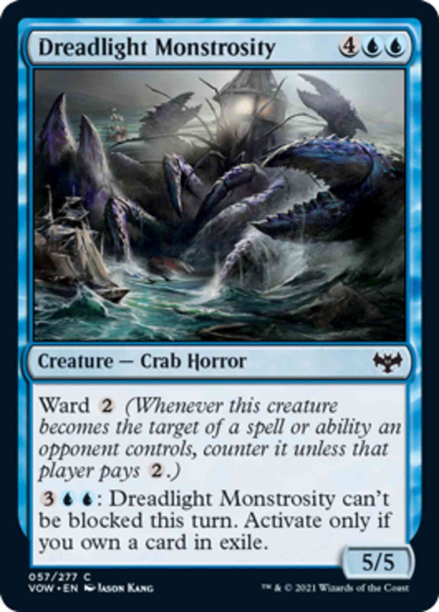 Dreadlight Monstrosity [57] [Innistrad: Crimson Vow] [Non-Foil]